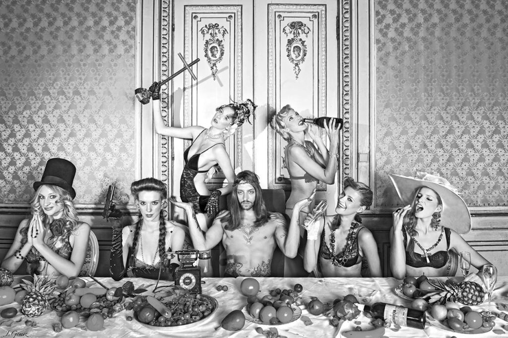 Sexy zwart wit fotografie