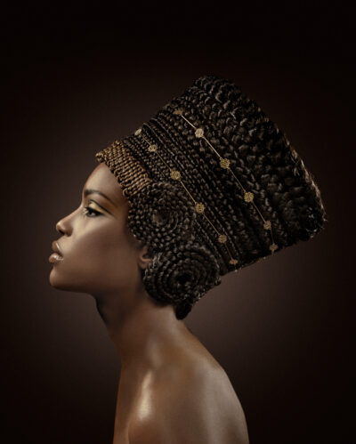 Wall art van een Afrikaanse vrouw