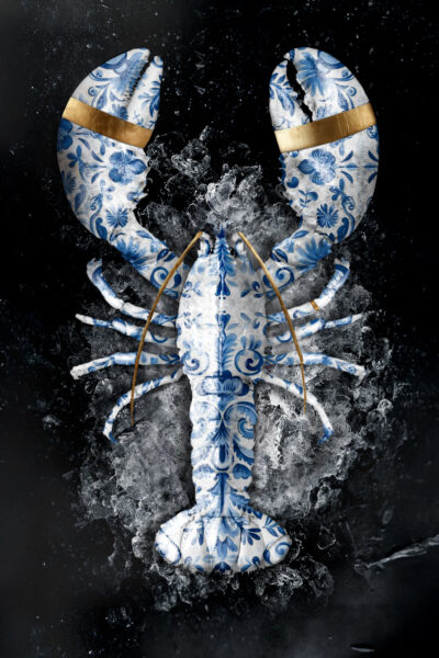 Dutch Lobster - wall art kreeft