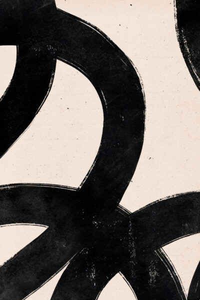 Abstracte zwart wit fotokunst