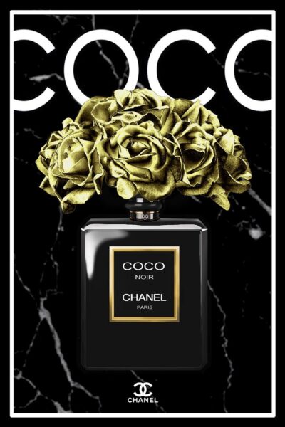 Fashion wall art van luxe merk