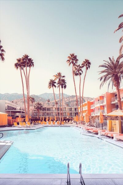 Foto van zwembad in Palm Springs stijl